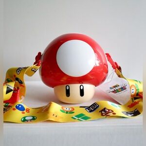 Super Nintendo World Power Up Mushroom Sipper Cup Universal Studios